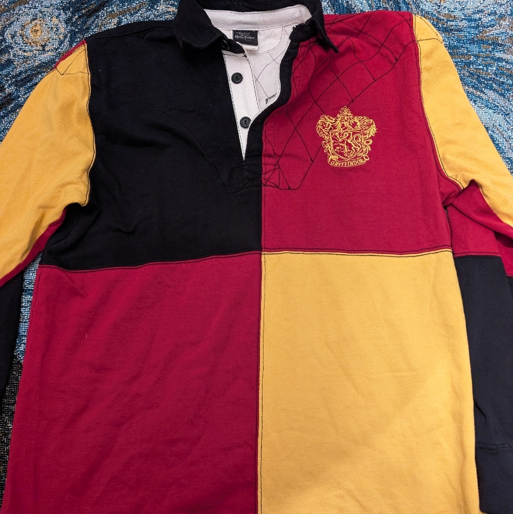 Harry Potter Polo Shirt with Embroidered Crest